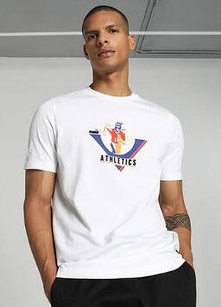 Мужская хлопковая футболка puma