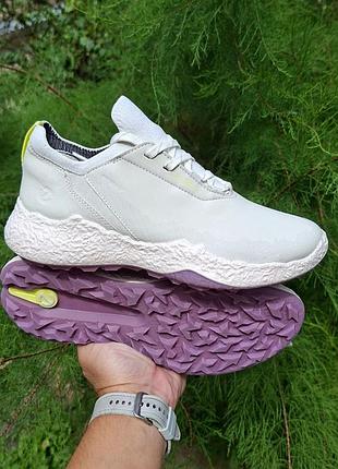 Жіночі шкіряні кросівки ecco w golf biom h5 waterproof, 38р.