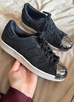 Чорні кеди з металевим носком adidas