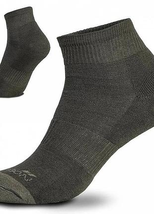 Носки антибактериальные легкие pentagon low cut socks olive green