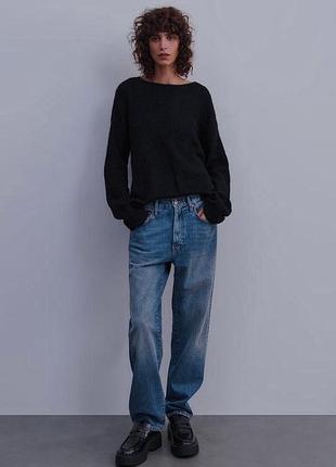 Прямые джинсы zara zw limited edition