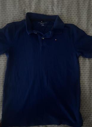 Синє поло tommy hilfiger