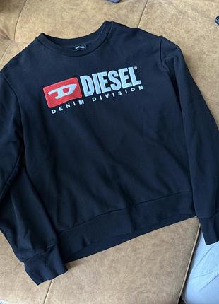 Кофта,світшот,худі чорного кольору дізель diesel оригінальна розміру с s м m