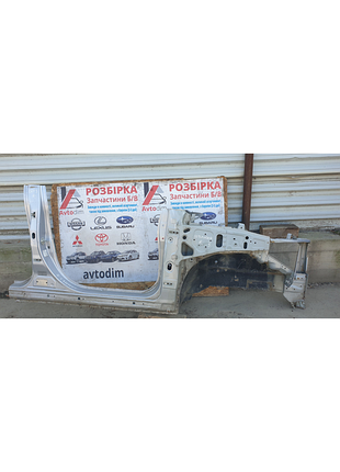 Чверть передня права лонжерон серебриста 5220g994 mitsubishi outlander 3 2012-2020