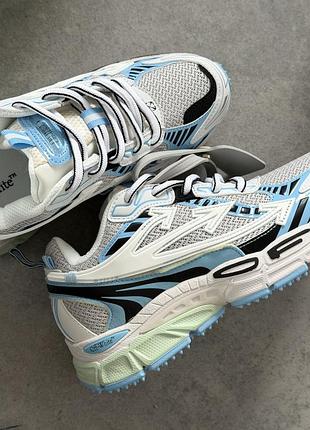 Off-white be right back white light blue 3