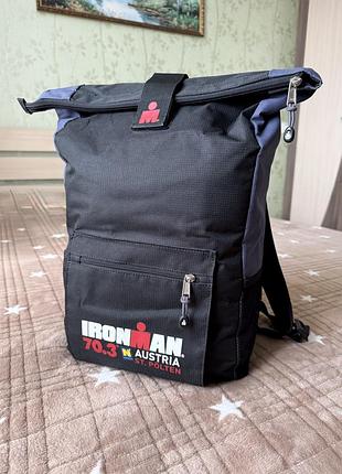 Рюкзак ironman спортивний рюкзак iron man roll-top міський рюкзак для тренувань ironman triathlon триатлон