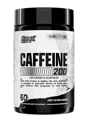 Кофеїн caffeine - 60 капсул для підвищення енергії