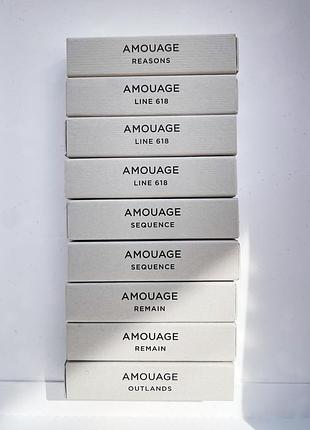 Пробники парфумів аmouage,колекція the essences,оригінал,фірмова упаковка ,2 мл