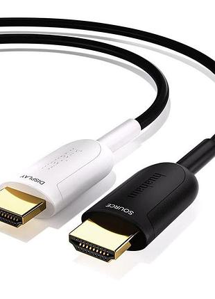 Huaham оптоволоконный кабель hdmi 10k 8k, 7.5m, скоростной кабель hdmi 2.1 48 гбит/с, 8k при 60 гц, 4k при 120 гц, earc rtx 3090