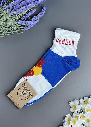 Средние мужские носки унисекс носокоф в стиле red bull, размер 41-45