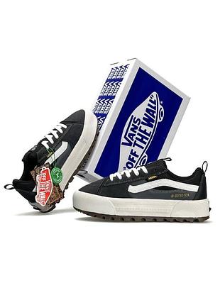 Чоловічі кросівки vans old skool mte-1 gtx dark grey black