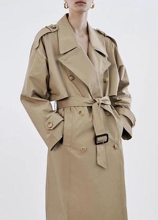 Двубортный тренч плащ debenhams