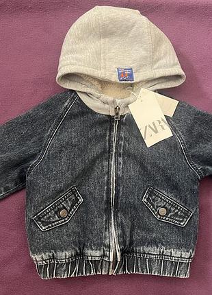 Куртка джинсова zara 92 р.