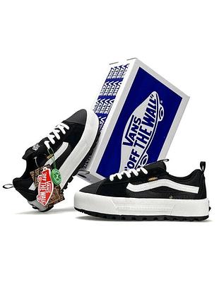 Чоловічі кросівки vans old skool mte-1 gtx black white