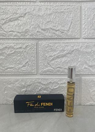 Fan di fendi 7,5 мл миниатюра туалетной воды для мужчин
