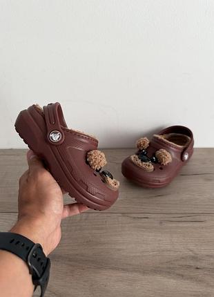 Крокси утеплені дитячі crocs оригінал
