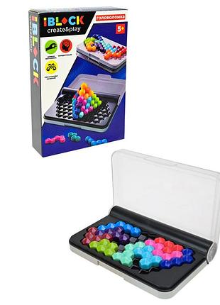 Головоломка серии "create and play" pl-724-114 развитие логики 120 вариантов сборки