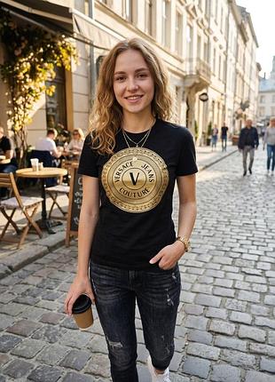 Премиальная футболка versace jeans couture