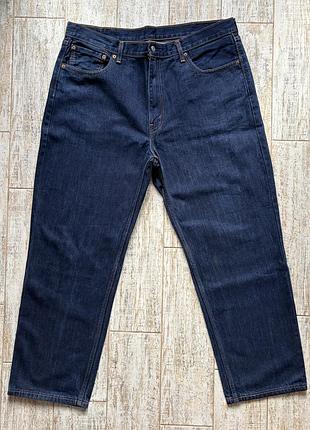 Джинси чоловічі levi’s 550 relaxed tapered fit w40 l30 темно-сині