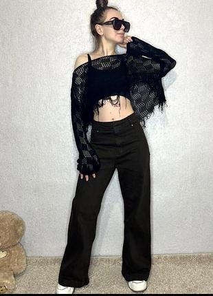 Широкі джинси zara 🤎