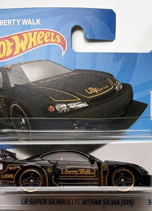 Hot wheels lb super silhouette nissan silvia (s15) оригінал. нова!