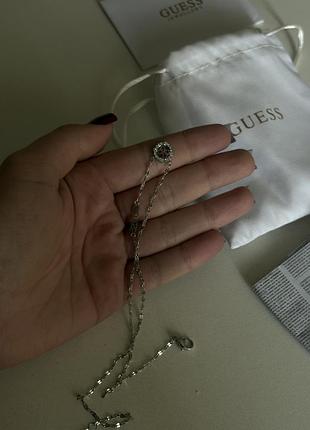 Оригінальний ланцюжок guess jewellery з кулоном + повний комплект✨