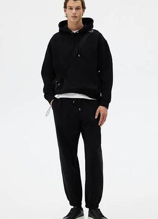 Комплект з худі loose fit та джогерів hm
