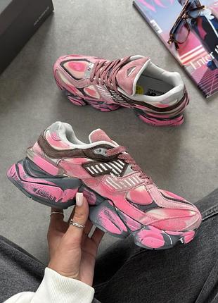 Кросівки new balance 9060 rosewood pink distressed