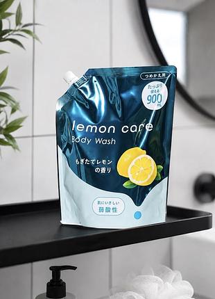 Гель для душу з ароматом соковитого лимона rocket soap lemon care body wash, 900 г