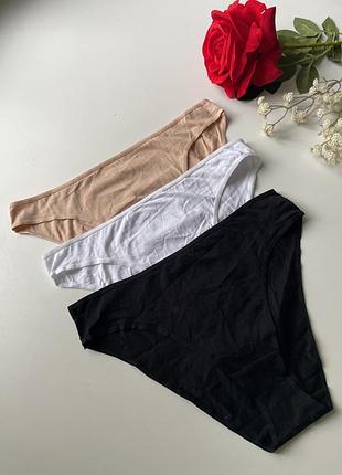 3 шт набір високих трусиків primark