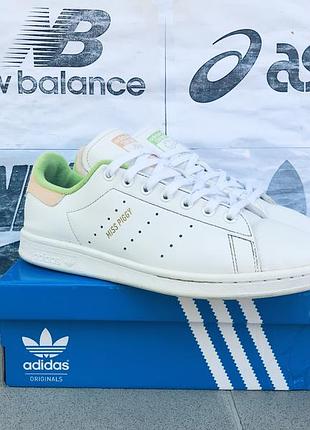 Кроссовки adidas stan smith x disney kermit piggy samba кожаные кеды