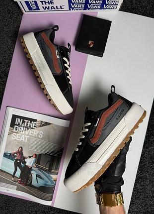 Жіночі кросівки vans old skool mte-1 gtx w black grey brown