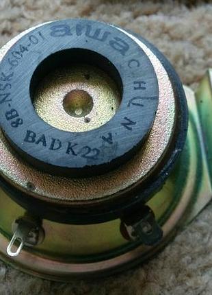 Фірмові вч динамік aiwa 8в-nsk-604 65 мм 8 ом.