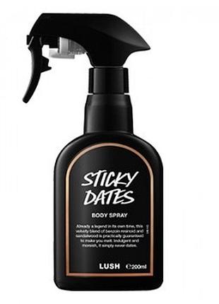 Спрей lush sticky dates | фініковий пудинг
