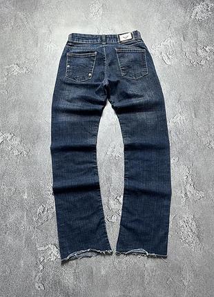 Vintage винтажные женские джинсы armani jeans армани джинс big metal logo size 28 размер 28