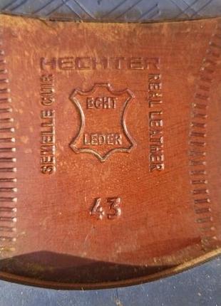 Daniel hechter кожаные ботинки,дерби,43. 7