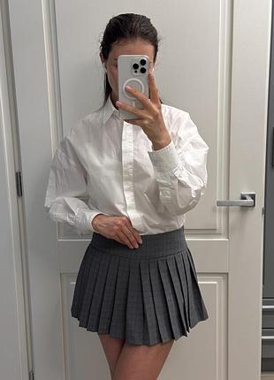 Zara. нова стильна спідниця з шортиками