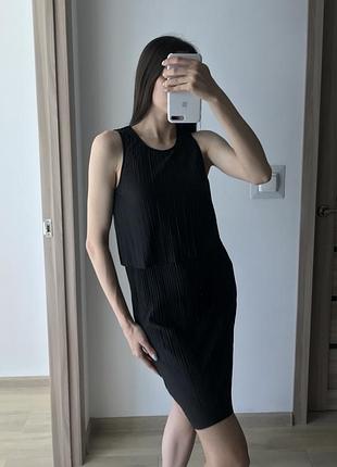 Чорна сукня h&m