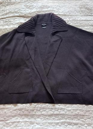 Кардиган, пончо шерсть massimo dutti