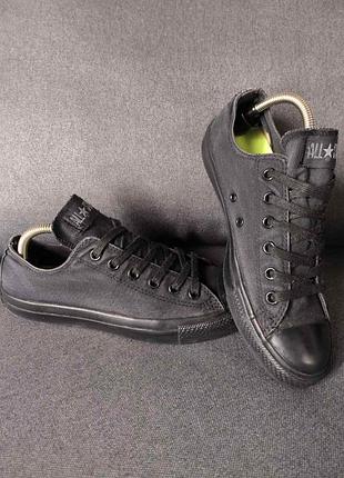 Чорні низькі кеди конверс converse розмір 41,5