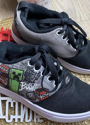 Роликові кросівки  heelys pro 20 minecraft у 31р /19-20см