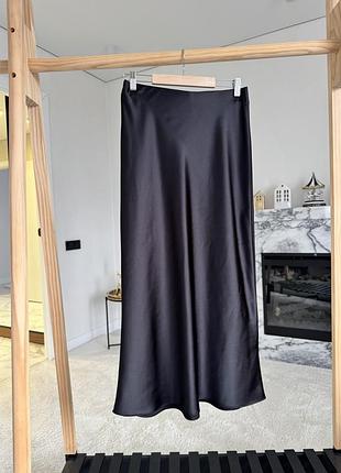 Zara спідниця шовкова довга