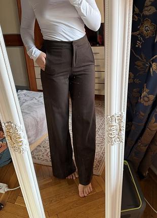 Теплі брюки zara