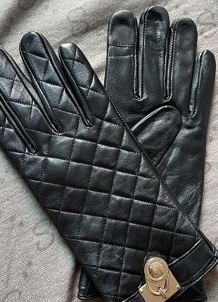 Шкіряні рукавиці michael kors