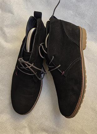 Черевики дезерти/чука унісекс, tommy hilfiger, розмір 39, натуральна замша