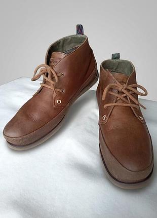 Мужские кожаные дезерты barbour made in portugal размер 44 28.5 см
