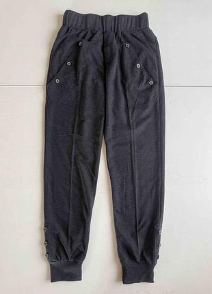 Штаны спортивные, moncler, брюки трикотажные мужские, размер s m