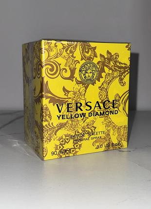 Шлейфові жіночі парфуми 🎀versace yellow diamond 🎀 духи 90 мл італія неймовірний аромат