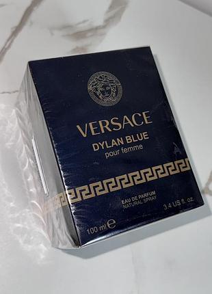 Шлейфові жіночі парфуми 🎀versace dylan blue🎀 духи 100 мл італія неймовірний аромат