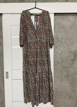Сукня максі asos tall з v-подібним вирізом